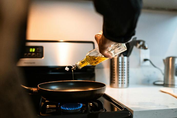 Cuisson huile olive